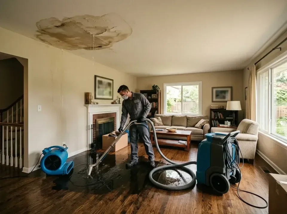 attic-pipe-burst-ceiling-drip-008 — frequently asked questions, Water Damage Restoration & Carpet Care in Escalon, CA